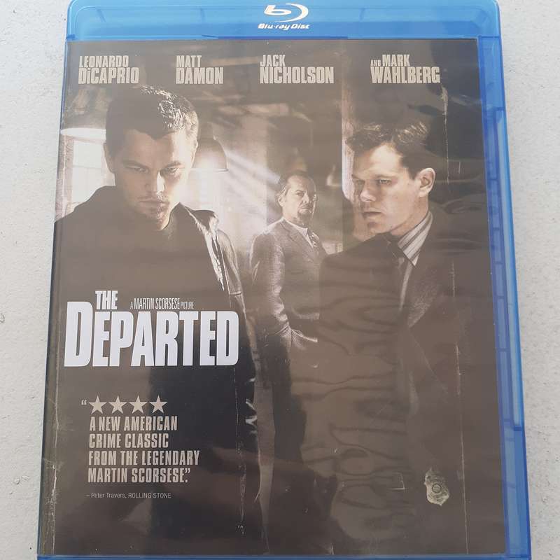 The Departed (A Martin Scorsese Film) - DiCaprio / Damon / Nicholson  [Blu-ray Movie]