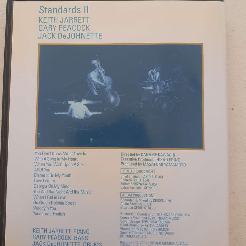 Keith Jarrett / Gary Peacock / Jack DeJohnette - Standards II [DVD]