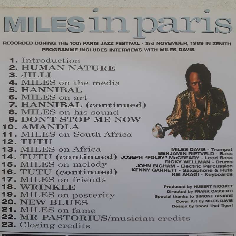 Miles Davis - Miles In Paris [DVD] (2002)