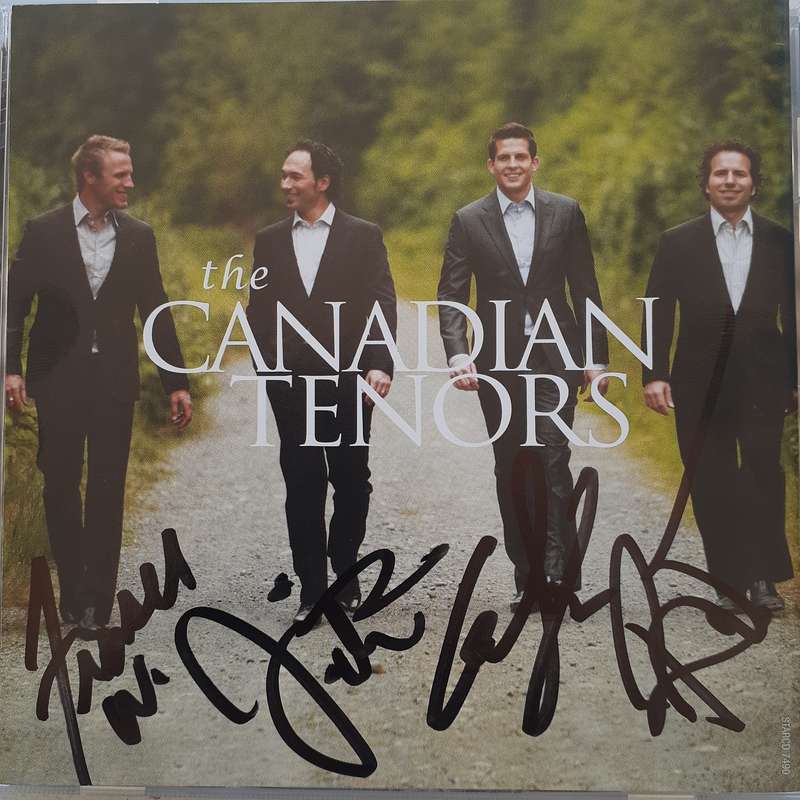 The Canadian Tenors - The Canadian Tenors (AUTOGRAPHED) (2010)   [DC]
