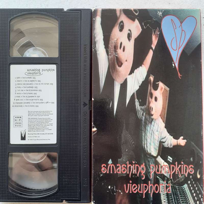 Smashing Pumpkins - Vieuphoria [VHS VIDEO CASSETTE] (Card Cover U.S. release - NTSC) (1994)