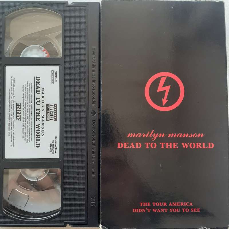 Marilyn Manson - Dead To The World [VHS VIDEO CASSETTE] (Card Cover U.S. release - NTSC) (1998)