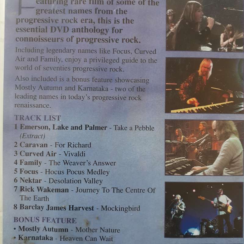 The Progressive Rock Anthology - Various Artists [DVD] (2003)