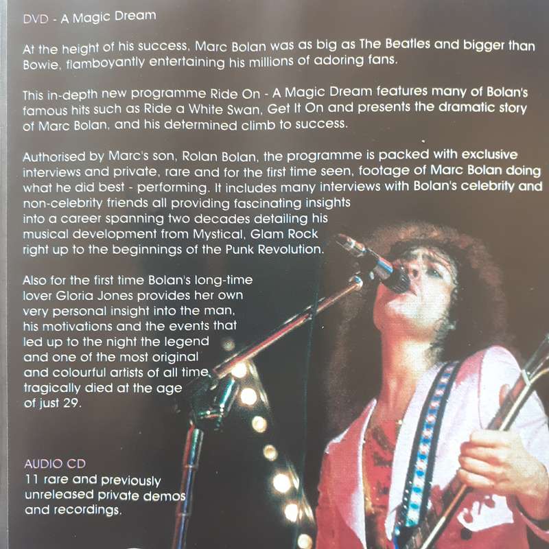 Marc Bolan (T.Rex) - Ride On [DVD + CD]