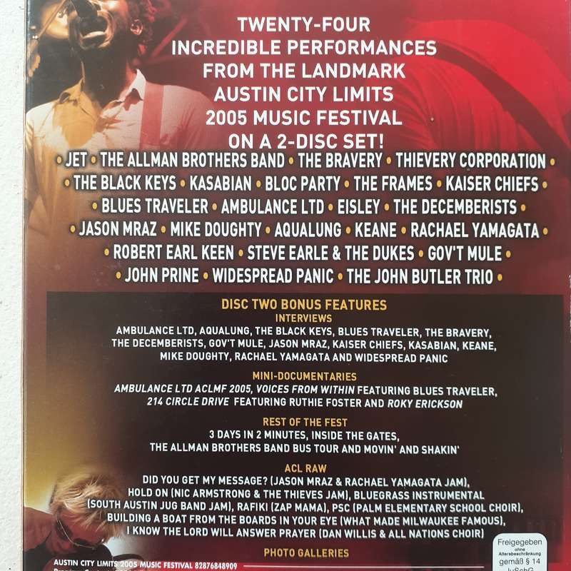 Austin City Limits 2005 Music Festival - Various Artists [2 DVD] (2006)