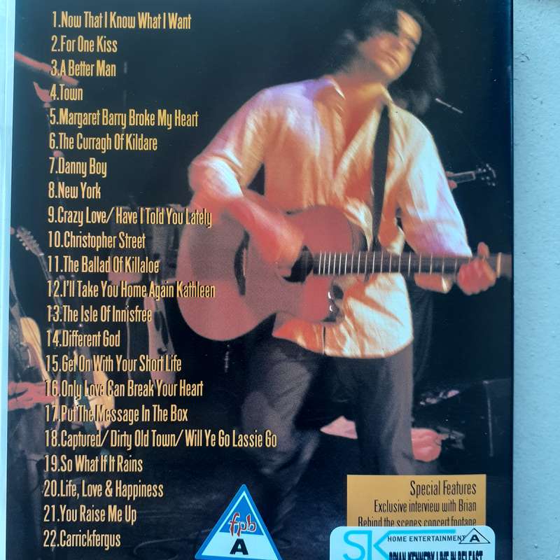 Brian Kennedy - Live In Belfast [DVD] (2004)