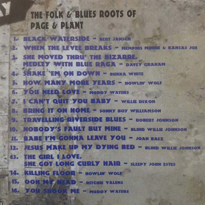 Led Astray - The Folk & Blues Roots Of Page And Plant - Various (1999)