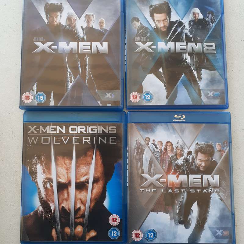 X-Men Quadrilogy [7 Disc Blu-ray Movie Box Set]
