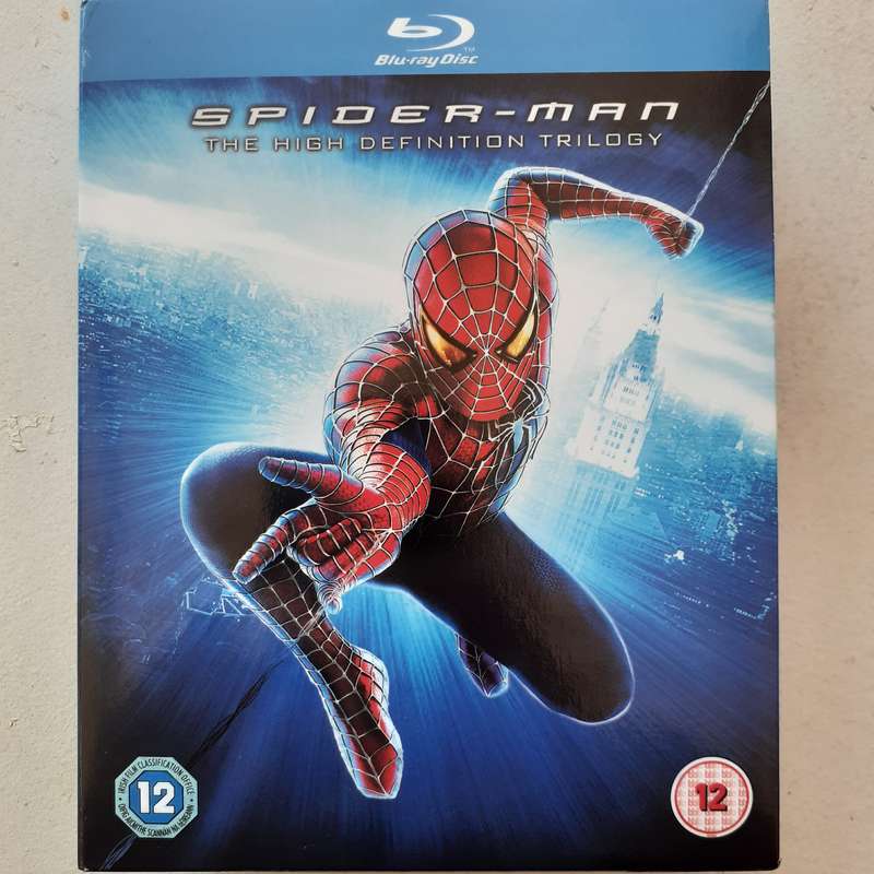 Spider-Man Trilogy [4 Disc Blu-ray Movie Box Set]