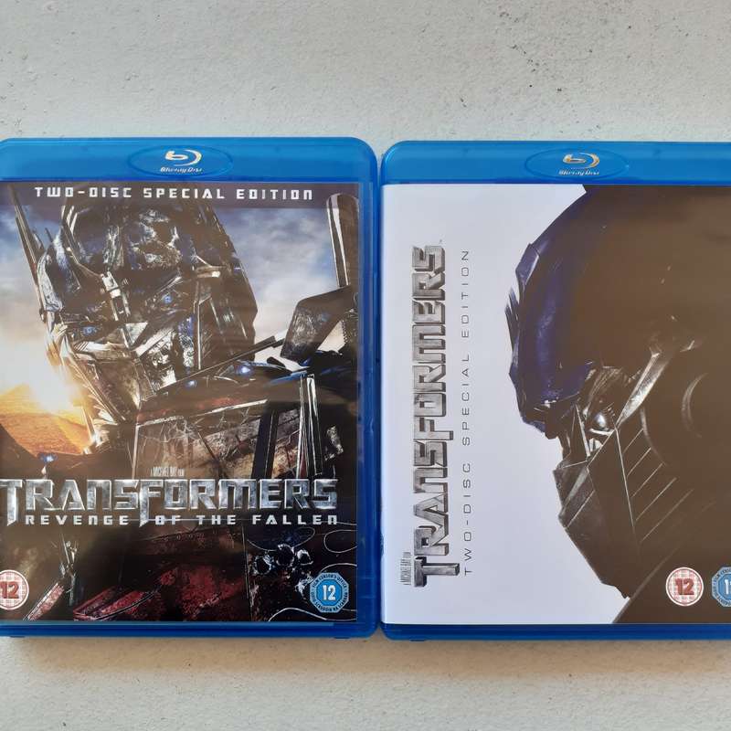 Transformers Movie Collection [4 Disc Blu-ray Movie Box Set]