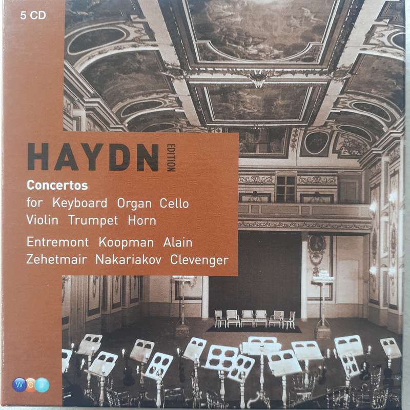 Joseph Hayden - Haydn Edition Concertos For Keyboard Organ Cello Violin Trumpet Horn [5CD Box Set]