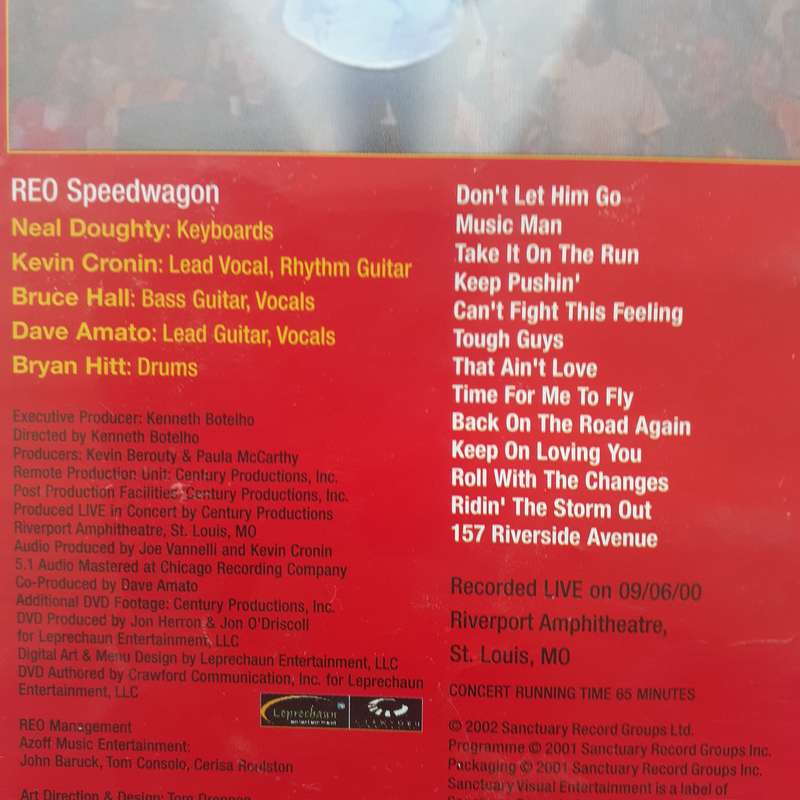 REO Speedwagon - Live Plus [DVD] (1998)