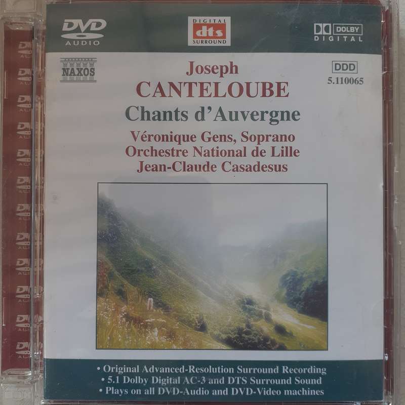 Gens, Casadesus - Joseph Canteloube: Chants D'Auvergne [DVD Audio]