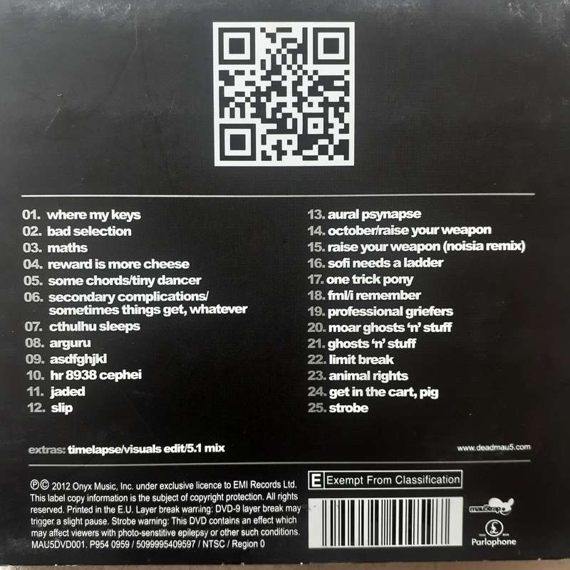 Deadmau5 - Meowingtons Hax 2k11 Toronto [Digipak DVD] (2012)