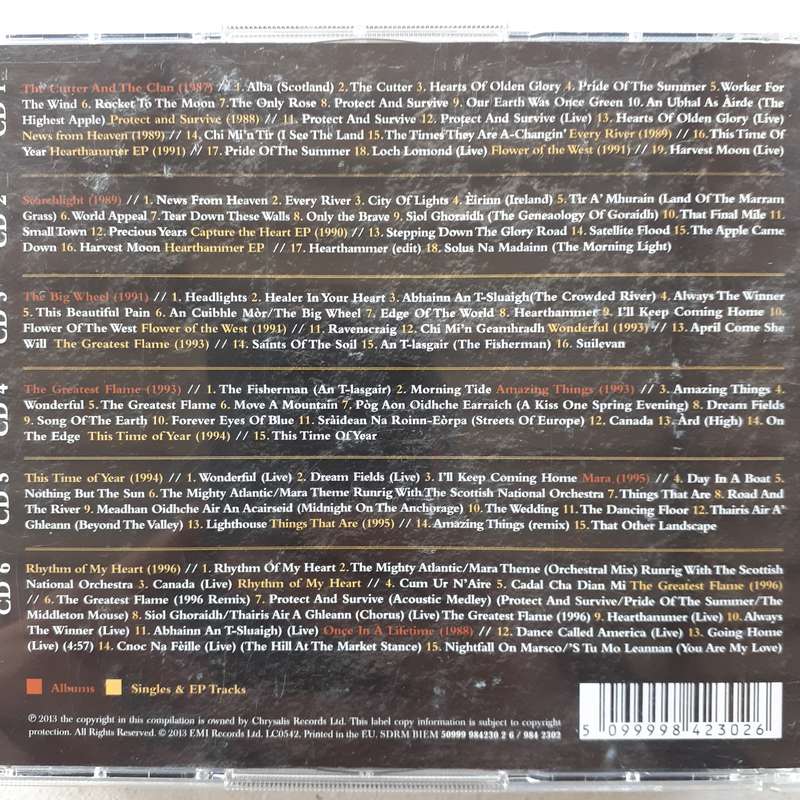 Runrig - Stepping Down The Glory Road (The Chrysalis Years 1988-1996) [6 CD] (2013)