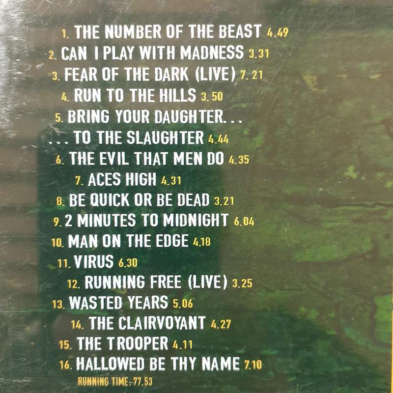 Iron Maiden - Best Of The Beast [Import CD] (1996)