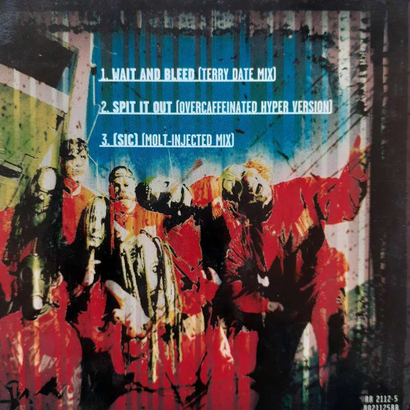 Slipknot - Wait And Bleed [Import CD single digipak] (2000)
