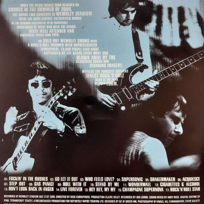 Oasis - Familiar To Millions [DVD] (2000)