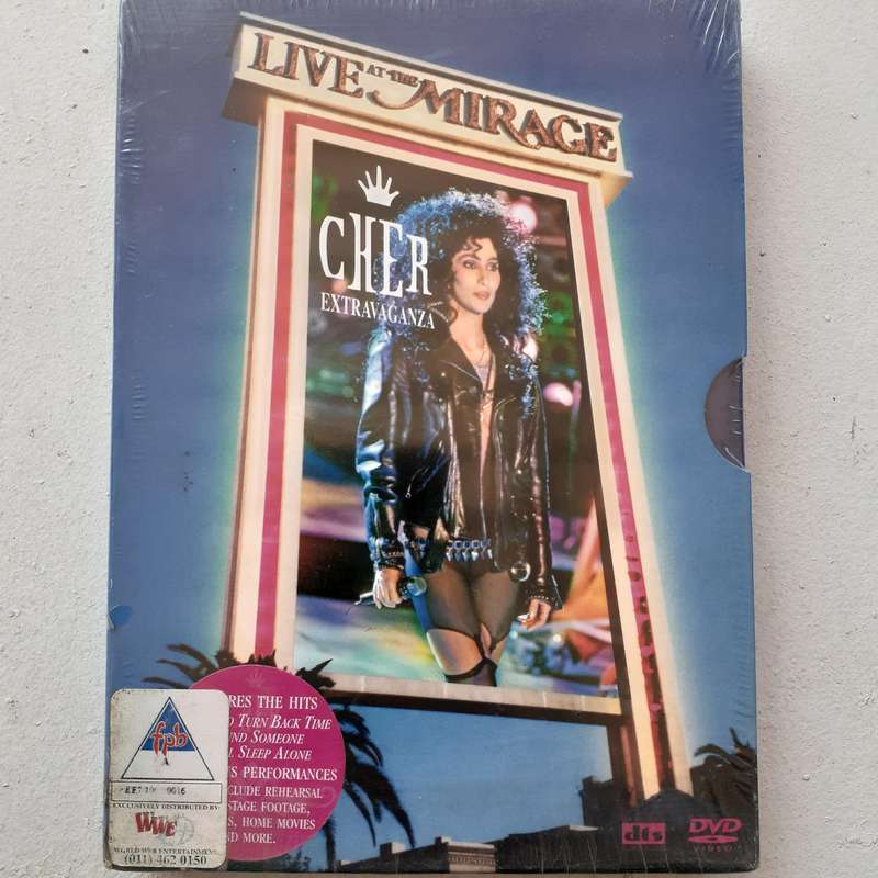 Cher - Extravaganza Live At The Mirage [DVD] (2005)    *NEW, sealed