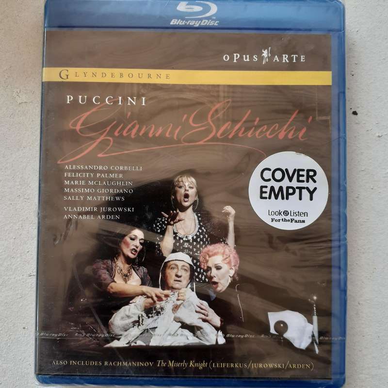 Giacomo Puccini - Gianni Schicchi [Blu-ray] (2008)  *NEW, sealed