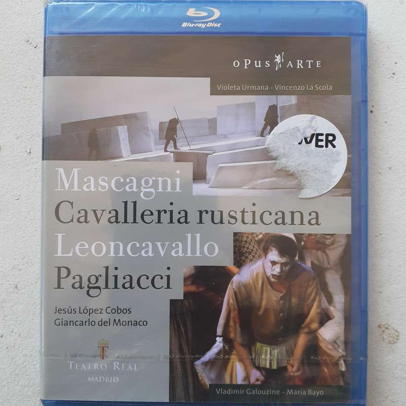 Mascagni, Leoncavallo, Cobos, Monaco - Cavalleria Rusticana - Pagliacci [Blu-ray] (2009)  *NEW