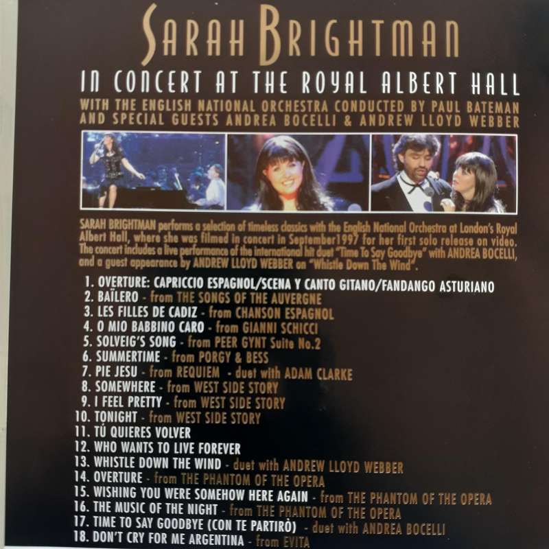Sarah Brightman - In Concert [DVD] (1997)