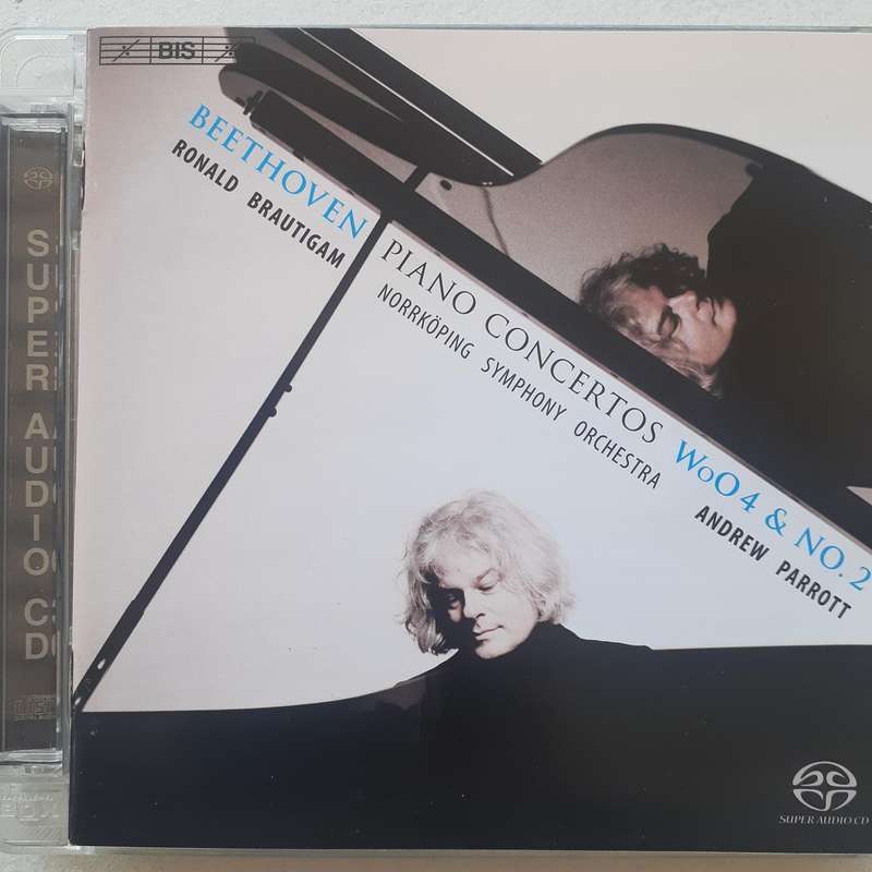 Beethoven, Brautigam, Norrköping Sym. Orch., Parrott - Piano Concertos WoO 4 & No. 2 [SACD]