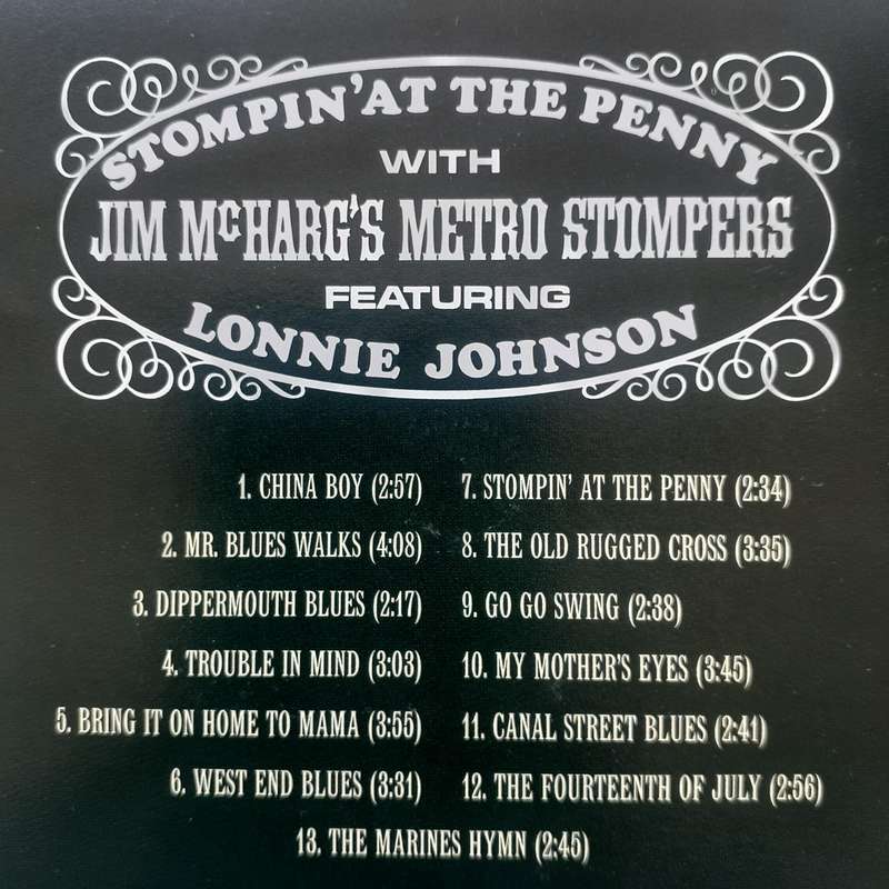Lonnie Johnson with Jim McHarg's Metro Stompers - Stompin' At The Penny [Import CD]
