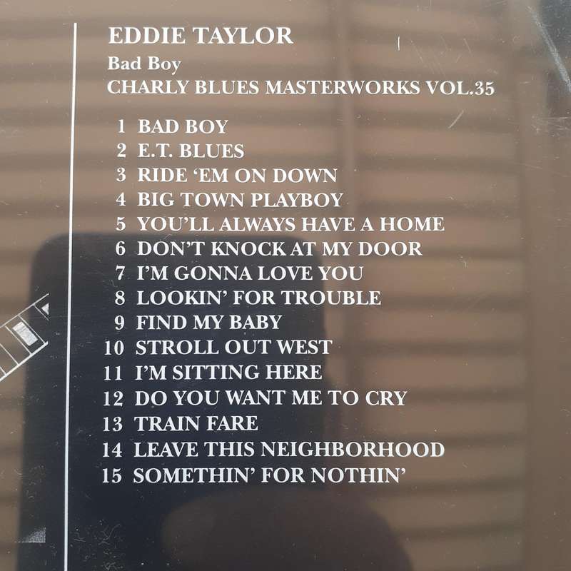Eddie Taylor - Bad Boy [Charly Blues Masterworks Vol. 35]