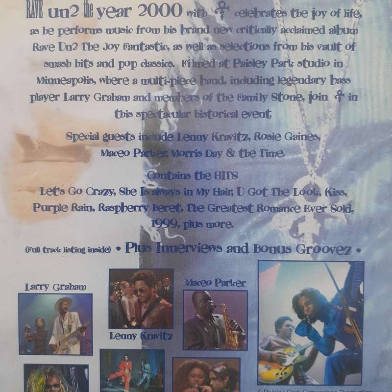 Prince - Rave Un2 The Year 2000 (2006) [DVD]