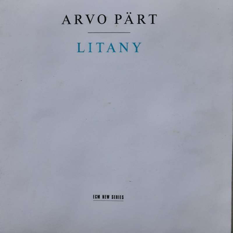 Arvo Pärt - Litany [Import CD] [ECM Contemporary] (1996)