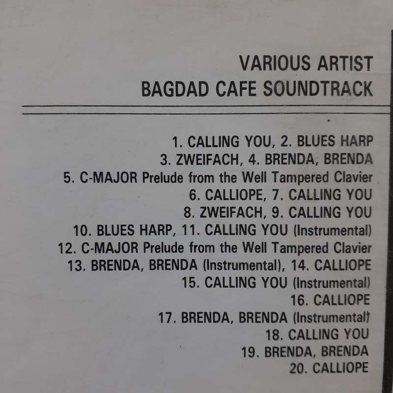 Bagdad Cafe Soundtrack - Various [Import CD] (1988)
