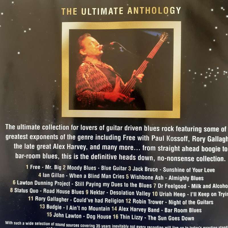 Blues Rock The Ultimate Anthology - Various Artists [DVD]
