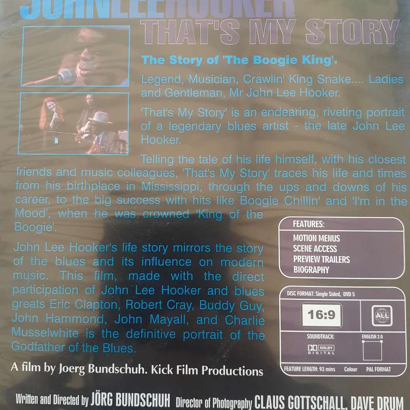 John Lee Hooker - That's My Story [DVD]