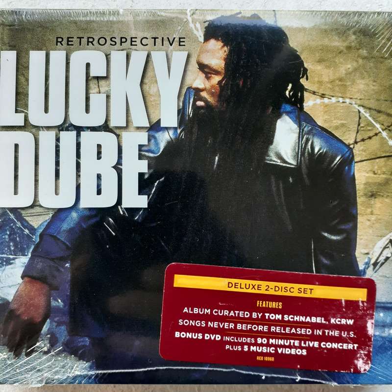 Lucky Dube - Retrospective [CD+DVD digipak] (2008)     *NEW, sealed.