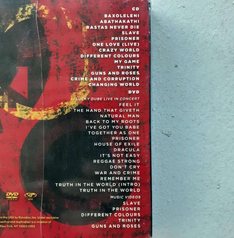Lucky Dube - Retrospective [CD+DVD digipak] (2008)     *NEW, sealed.