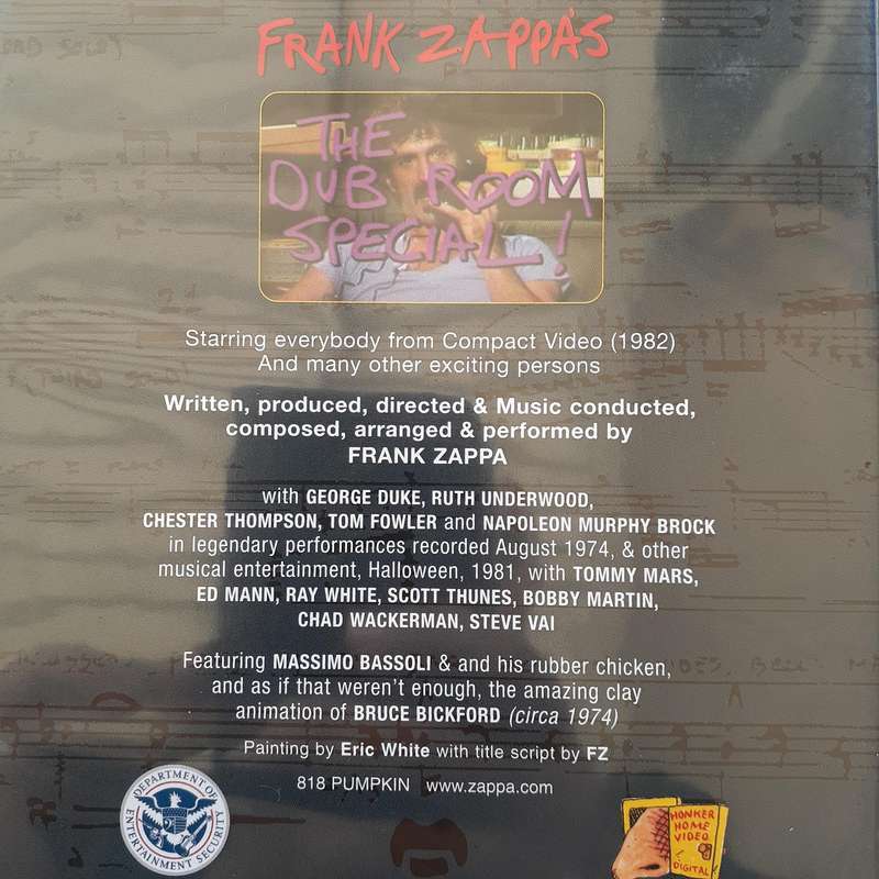 Frank Zappa - The Dub Room Special! [DVD] (2005)