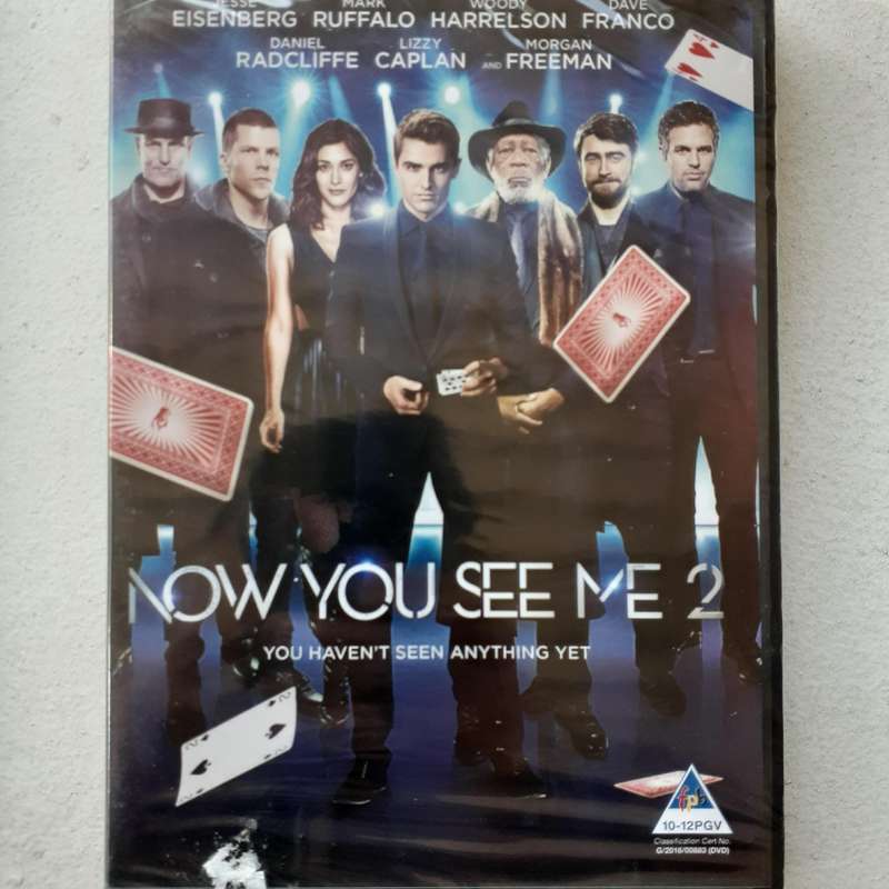 Now You See Me 2  [DVD Movie]    *NEW, sealed