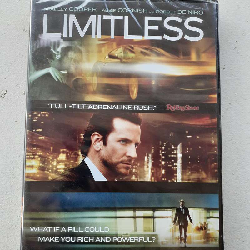 Limitless - Cooper / De Niro [DVD Movie]    *NEW, sealed