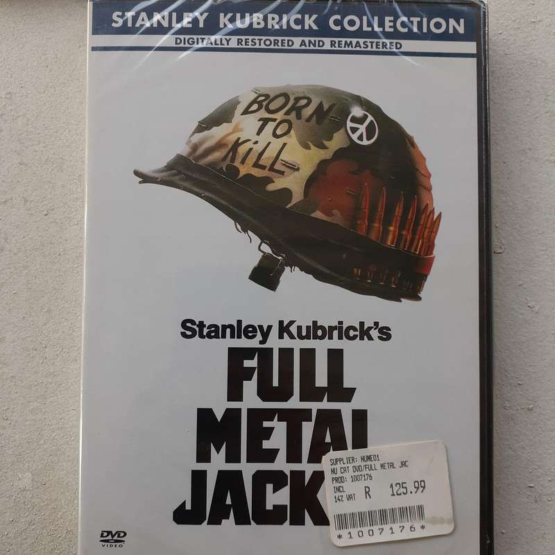 Full Metal Jacket (A Stanley Kubrick Film) [DVD Movie]    *NEW, sealed