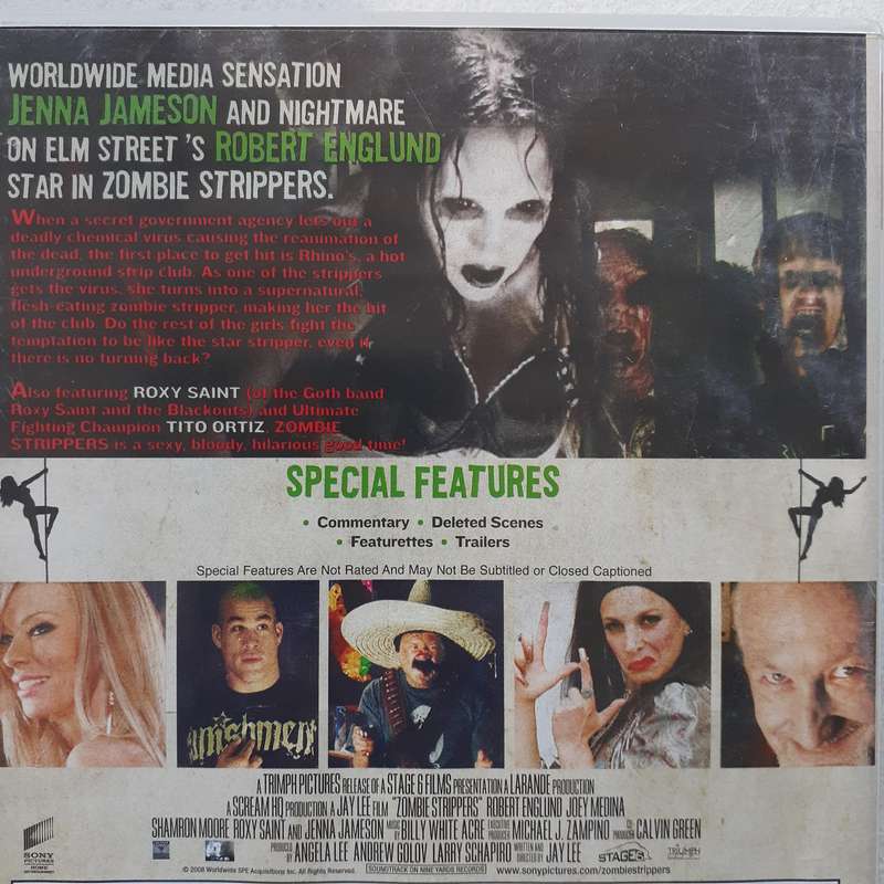 Zombie Strippers - Englund / Jameson  [DVD Movie]