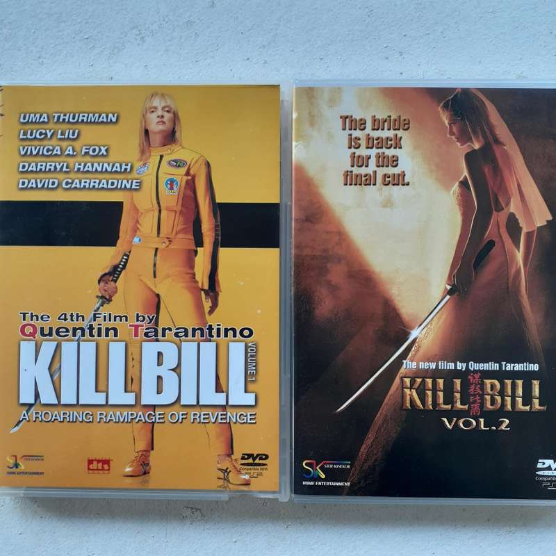 Kill Bill & Kill Bill 2 - Quentin Tarantino [2 DVD Movie Bundle]