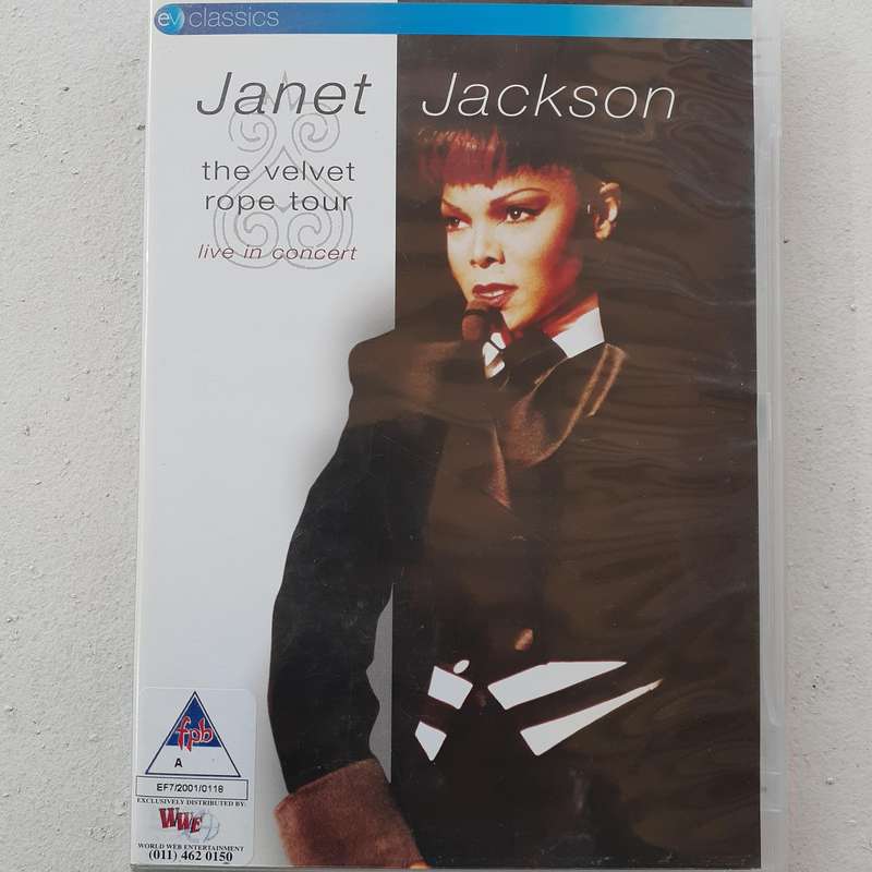 Janet Jackson - The Velvet Rope Tour: Live In Concert [DVD] (1998)