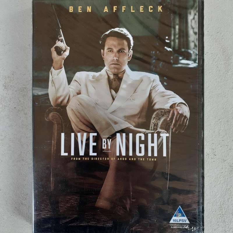 Live By Night - Affleck [DVD Movie]   *NEW, sealed