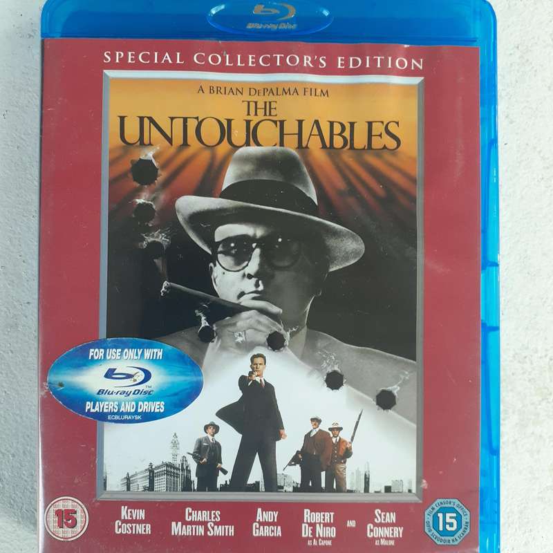 The Untouchables (A Brian DePalmer Film) - Costner / De Niro / Connery [Blu-ray Movie]
