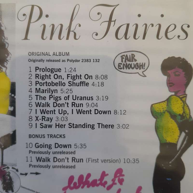 Pink Fairies - What A Bunch Of Sweeties [Import CD] (1972 - Remastered 2002)