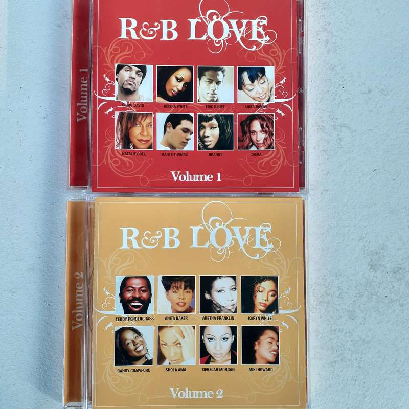 R & B Love: Volume 1 and 2 - Various Artists (2 CD Bundle)  [R]