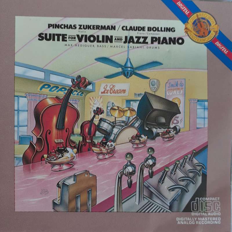Pinchas Zukerman / Claude Bolling - Suite For Violin And Jazz Piano [Import CD]
