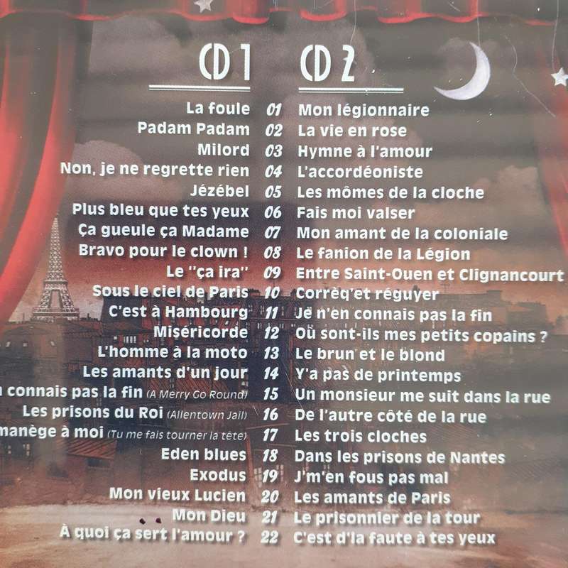 Edith Piaf - Hymne À La Môme (2CD) (2012)   *Chanson