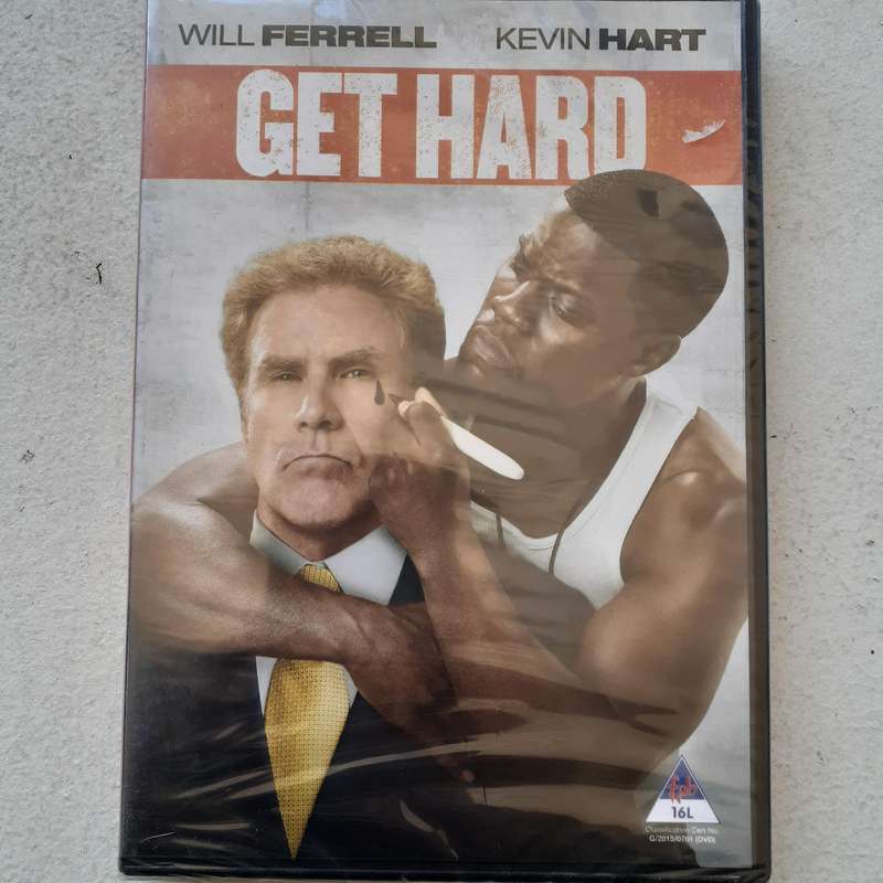 Get Hard - Ferrell / Hart [DVD Movie]    *NEW, sealed.